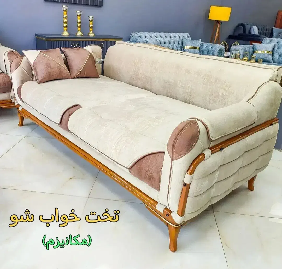مبل کامفورت ۸نفره|مبلمان خانگی و میز عسلی|قم, دروازه چوبی|دیوار