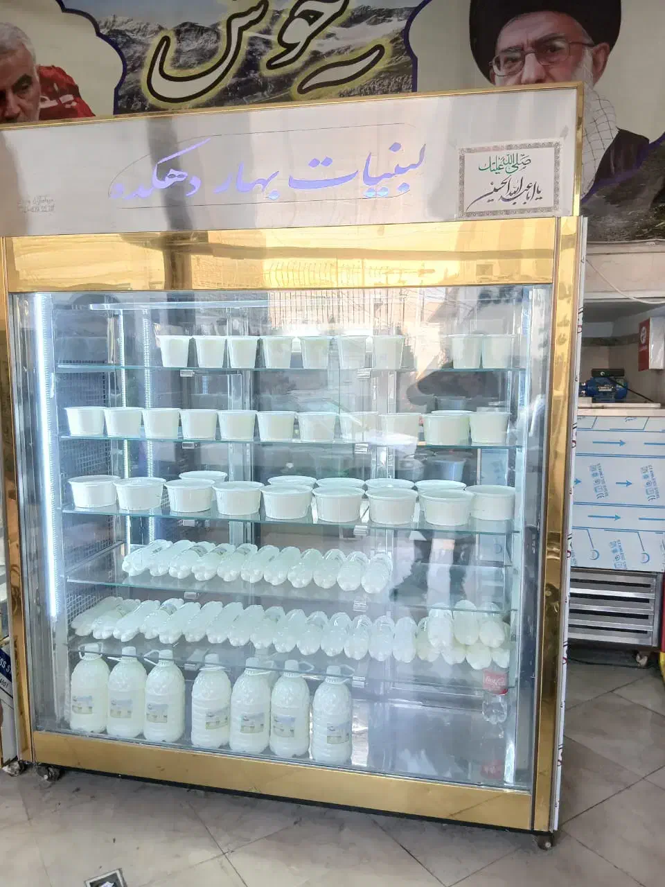 یخچال مغازه ویترینی لبنیات|فروشگاه و مغازه|قلعه نو, |دیوار