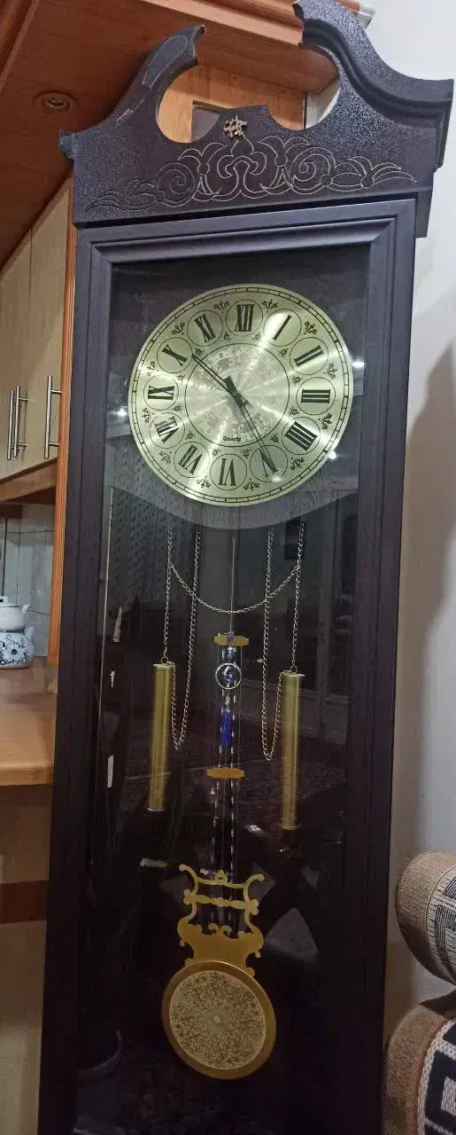 ساعت ایستاده چوبی|ساعت دیواری و تزئینی|خمینی‌شهر, |دیوار