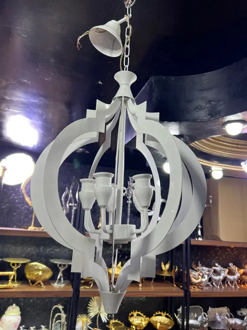 لوستر۵شعله فلزی|لوستر و چراغ آویز|تهران, شکوفه (عبدل آباد)|دیوار