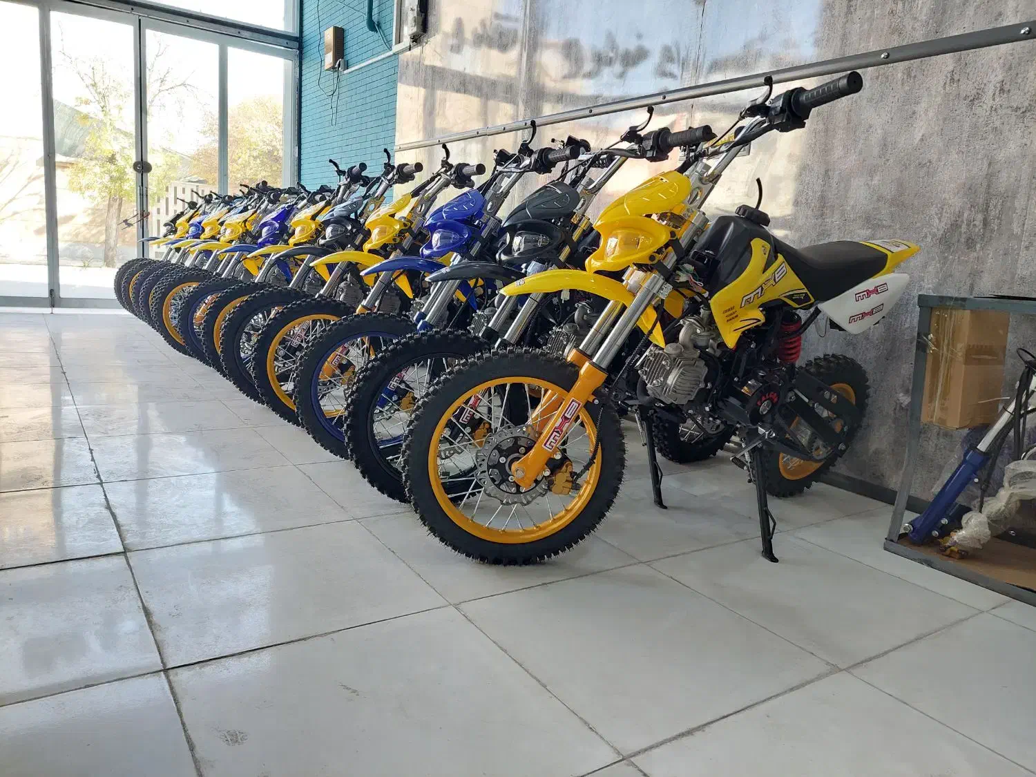 موتور ۱۲۵ccکراس ورزشی پرشی|موتورسیکلت|شیراز, پودنک|دیوار