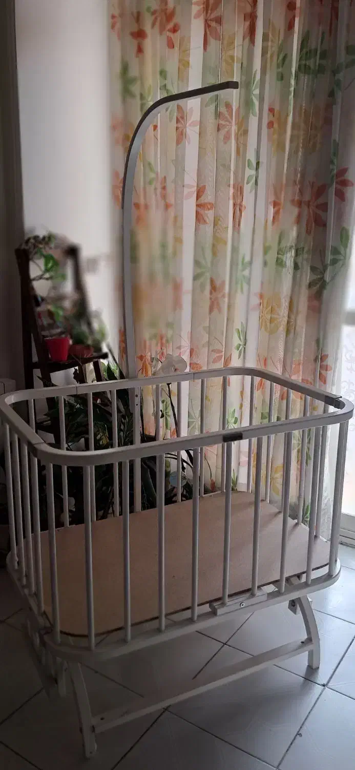 تخت نوزاد کنار مادر برند baby tech اصل ترکیه|تخت و صندلی بچه|تهران, اختیاریه|دیوار