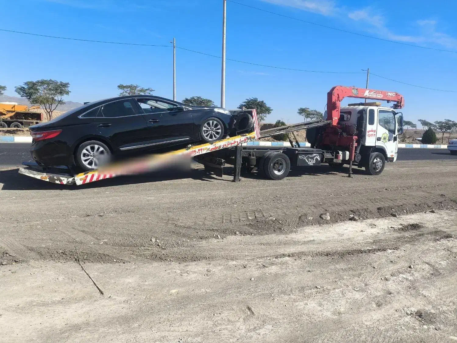 جرثقیل و کفی خودرو بر مدل 97|خودرو سنگین|سبزوار, اسلام آباد|دیوار