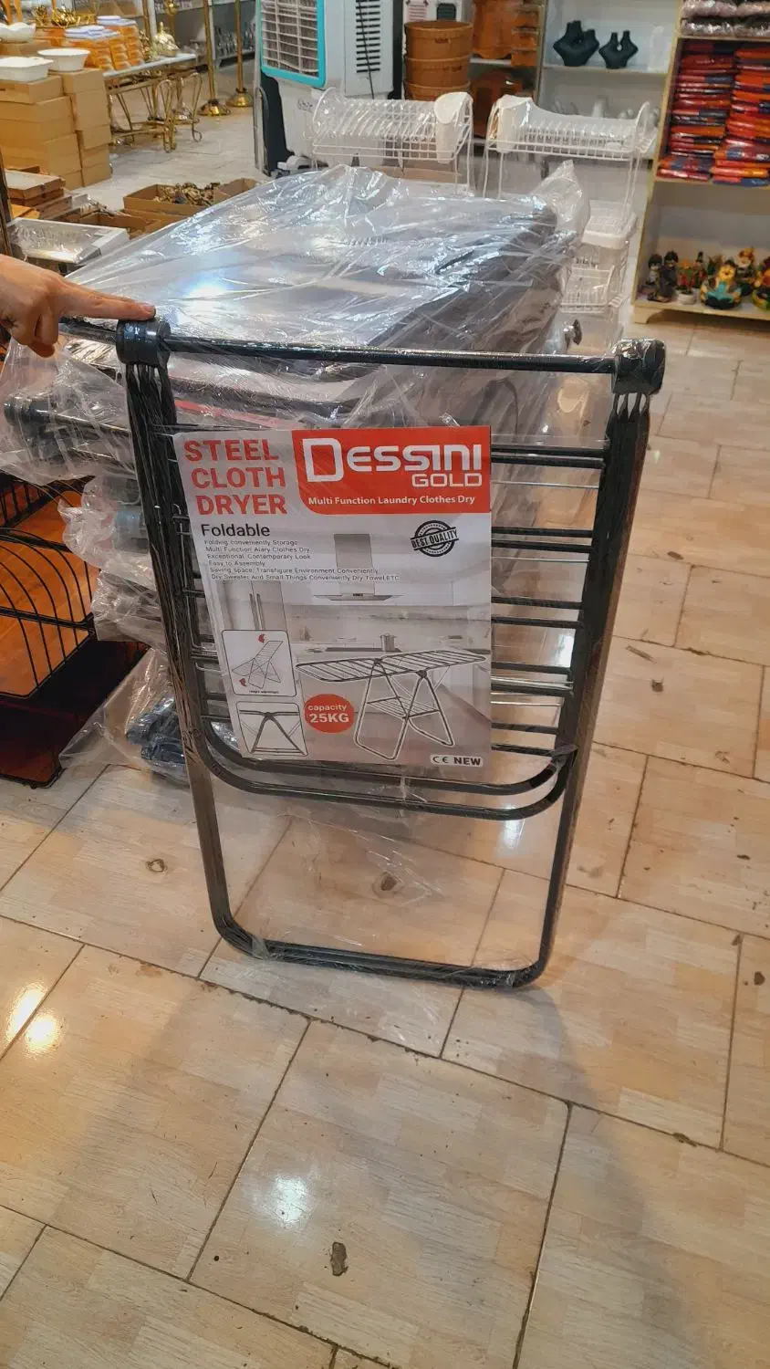 بند رخت های مشکی اک|بندرخت و رختآویز|قم, شهرک فاطمیه|دیوار