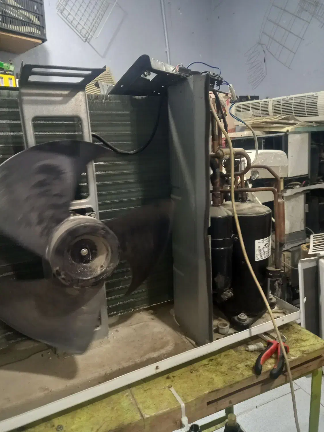 کولر، اسپلیت، پنجره ای|کولر گازی و فنکوئل|گنبد کاووس, |دیوار