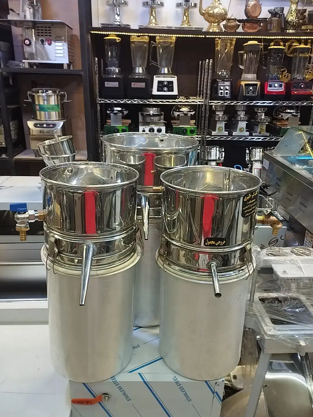 گلابگیر عرقگیر تقطیر گلابگیری عرقگیری|ظروف پختوپز|کرج, اصفهانیها|دیوار