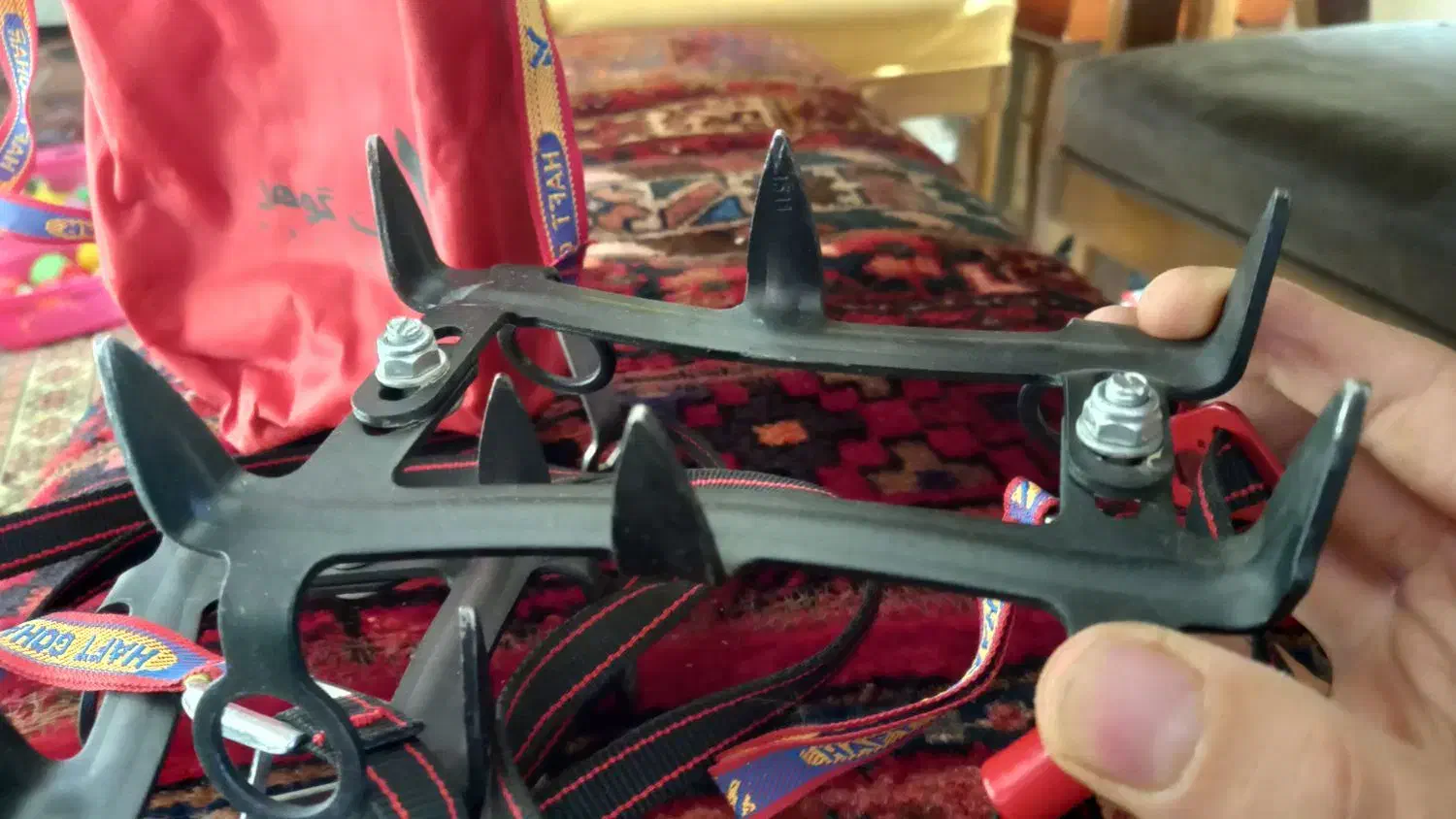 یخ شکن شش شاخه هفت گوهر،به همراه کیف و آچار تنظیم|ورزش‌های زمستانی|تهران, کیانشهر|دیوار