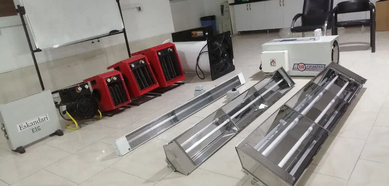 هیتر تابشی سقفی دیواری بخاری برقی 2 متری|بخاری، هیتر، شومینه|اردبیل, |دیوار