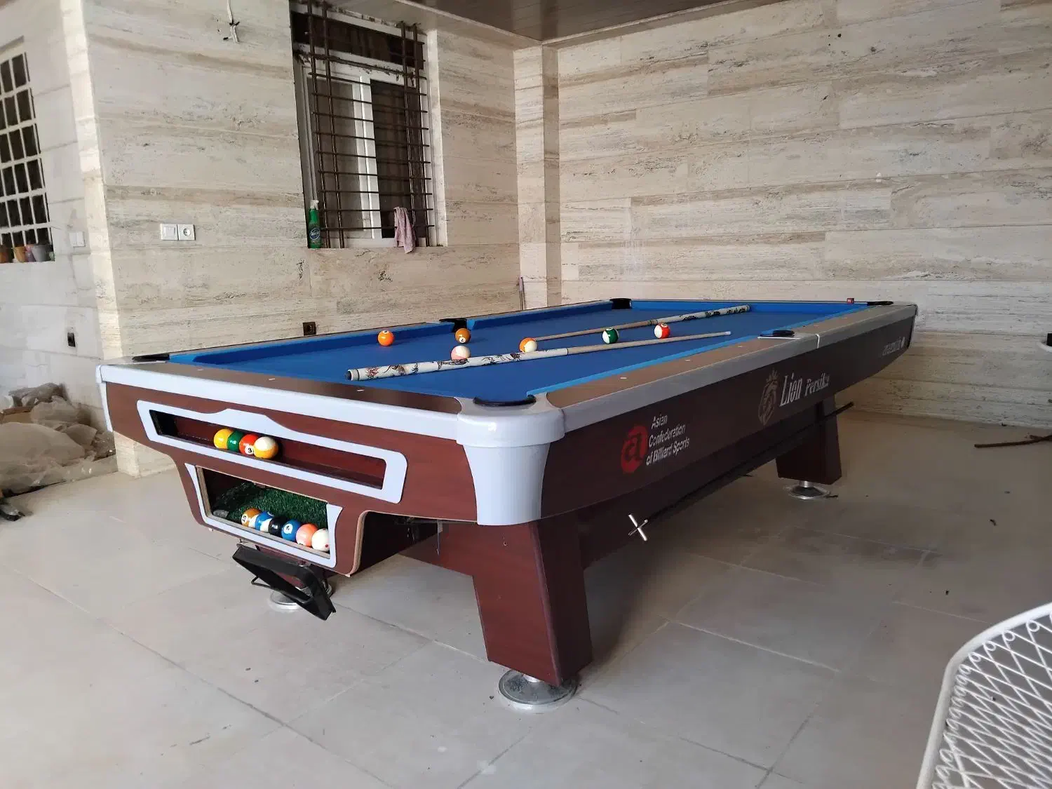 تولید کننده انواع میزهای بیلیارد|ورزش‌های توپی|شیراز, قلات|دیوار