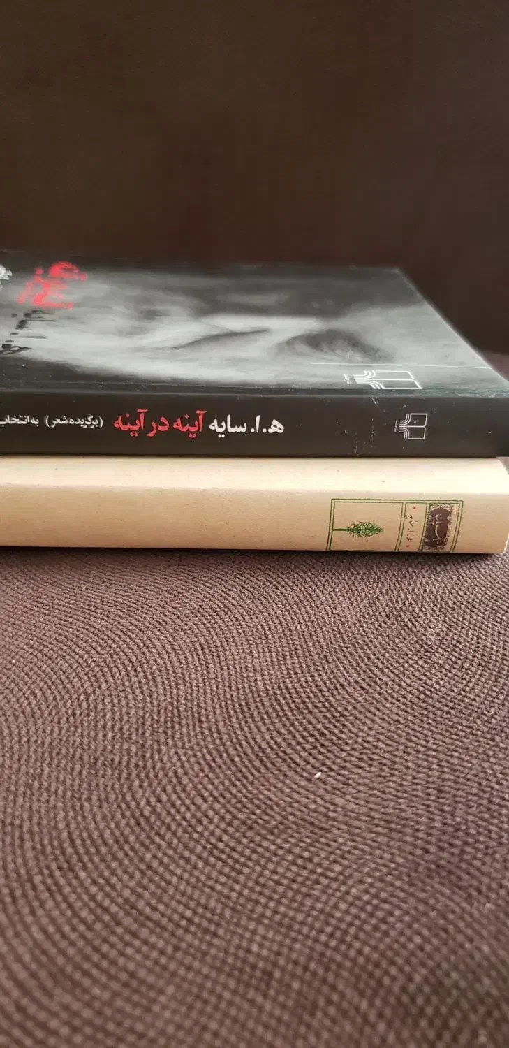 کتاب آینه در آینه(برگزیده اشعار استاد ابتهاج)|کتاب و مجله ادبی|شیراز, قصرالدشت|دیوار