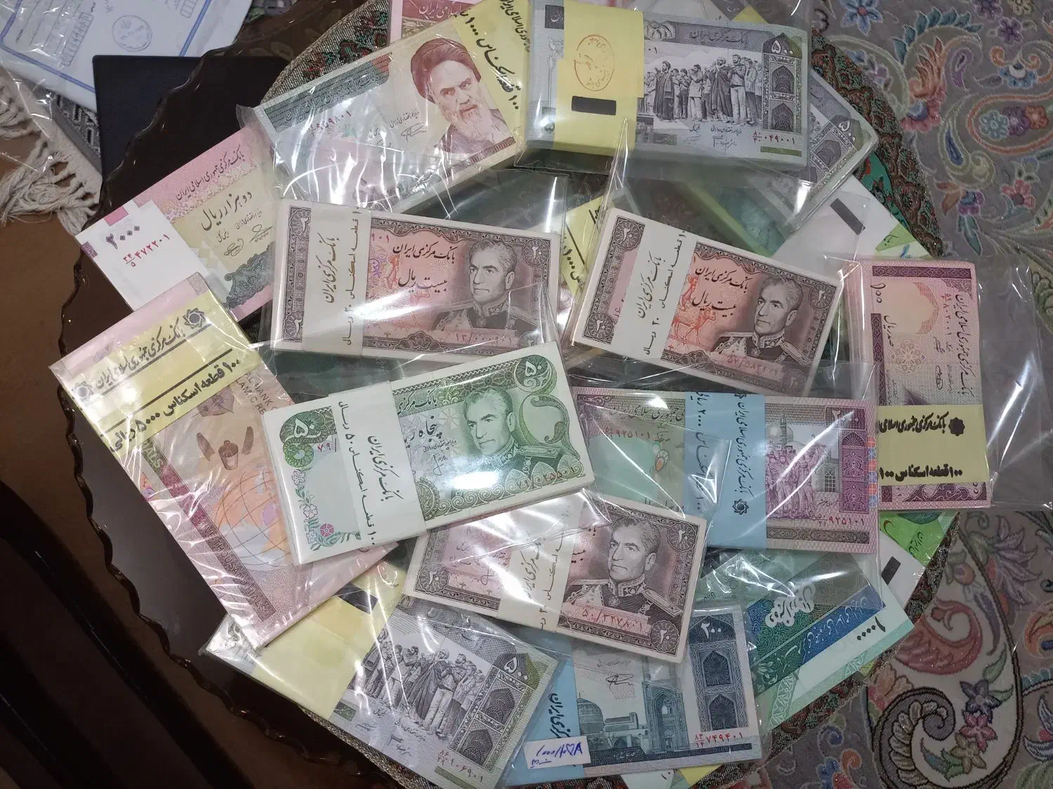 اسکناس پهلوی خرید و فروش (خانگی)|کلکسیون سکه، تمبر، اسکناس|قم, دورشهر|دیوار