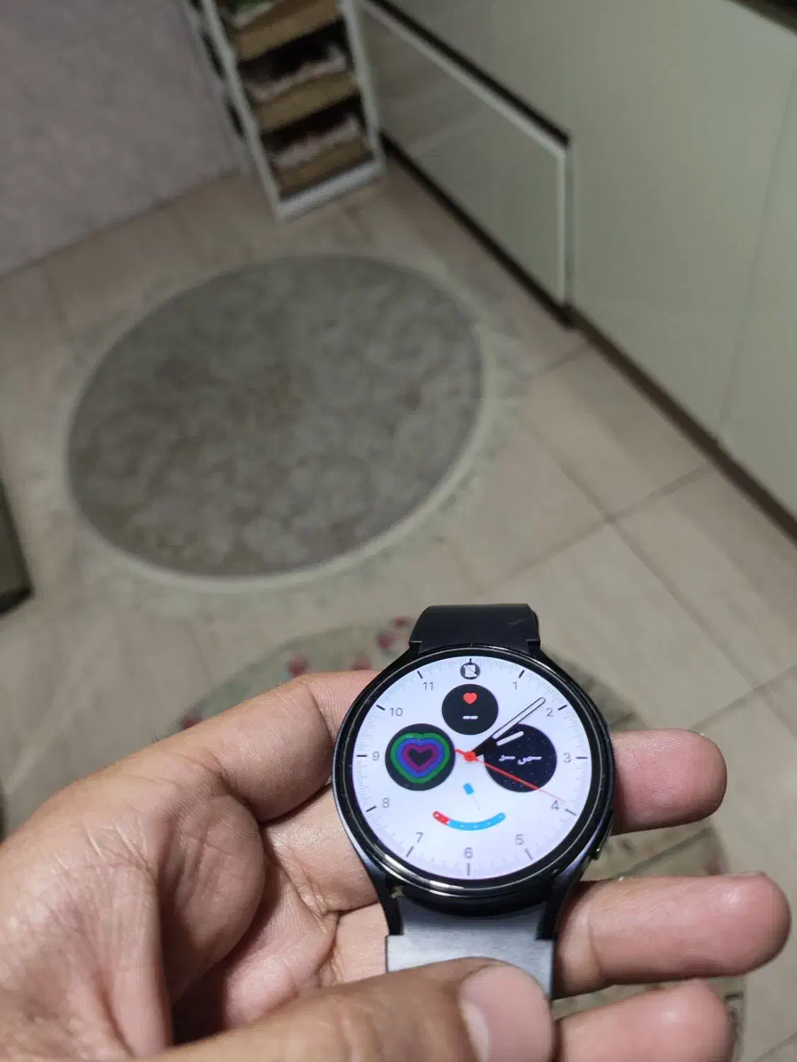 ساعت سامسونگ واچ۶ اورجینال ۴۴m تمیزکم کار مشکی|ساعت|پرند, فاز ۲|دیوار