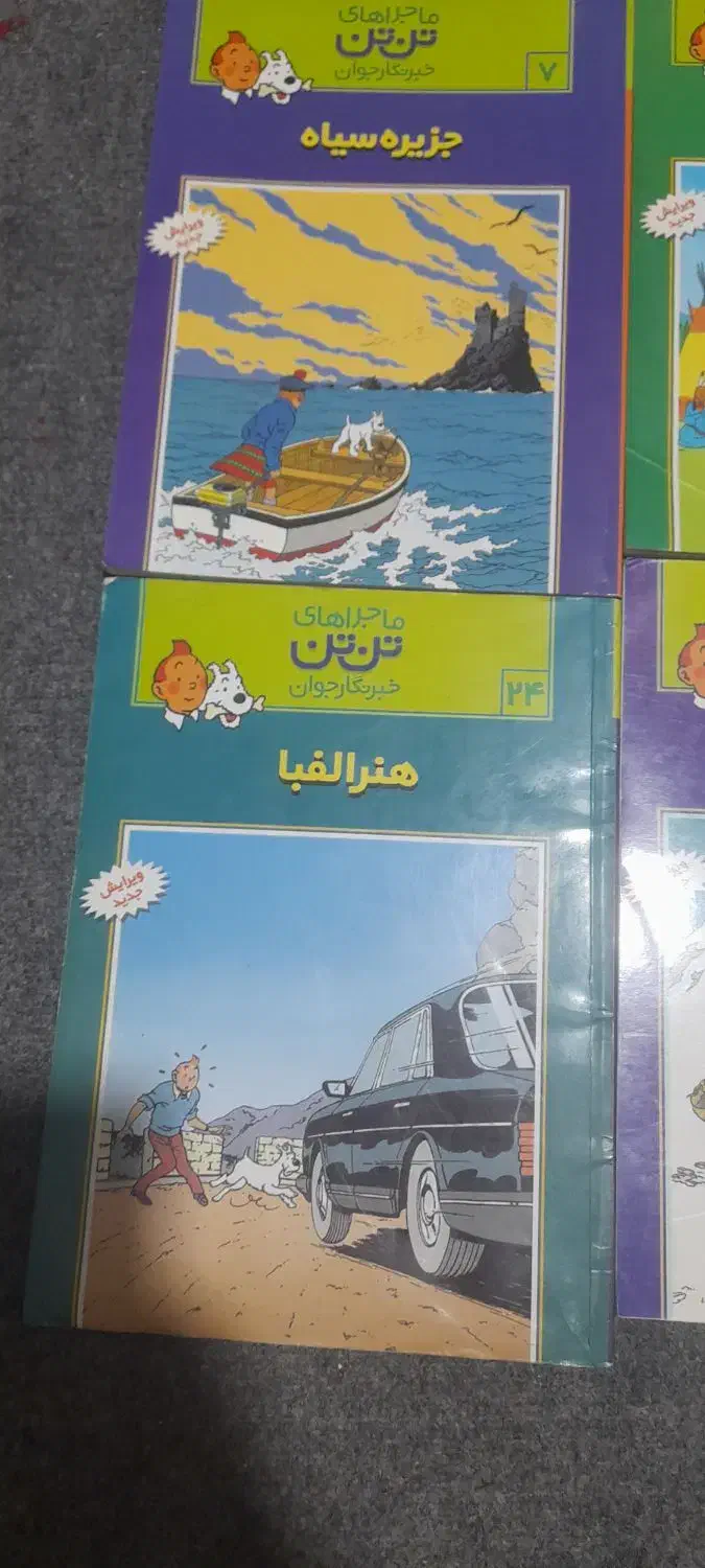 کتاب تن‌تن|کتاب و مجله ادبی|شیراز, اصلاح‌نژاد|دیوار