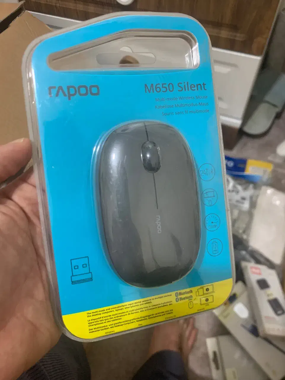 موس بی سیم سایلنت rapo M650|قطعات و لوازم جانبی رایانه|تهران, میدان ولیعصر|دیوار