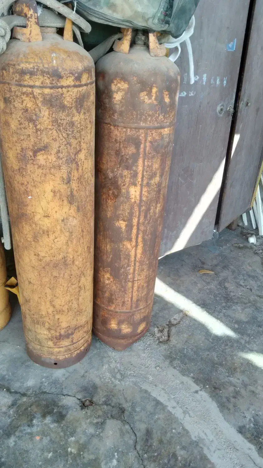 دوعدد کپسول ایران گاز بزرگ|اجاق گاز و لوازم برقی پخت‌وپز|اندیکا, |دیوار