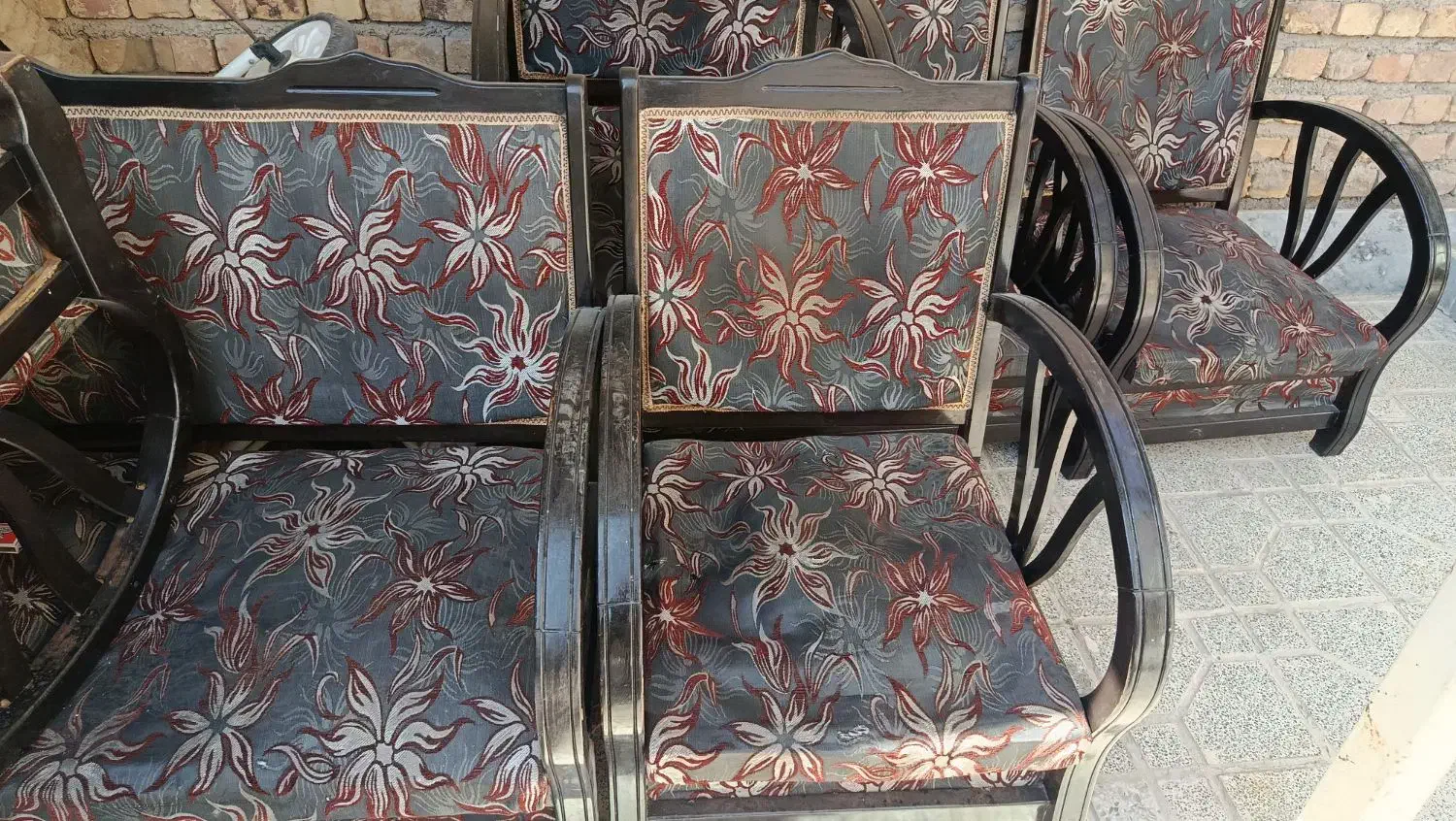 مبل۸ نفر|مبلمان خانگی و میز عسلی|قهدریجان, |دیوار