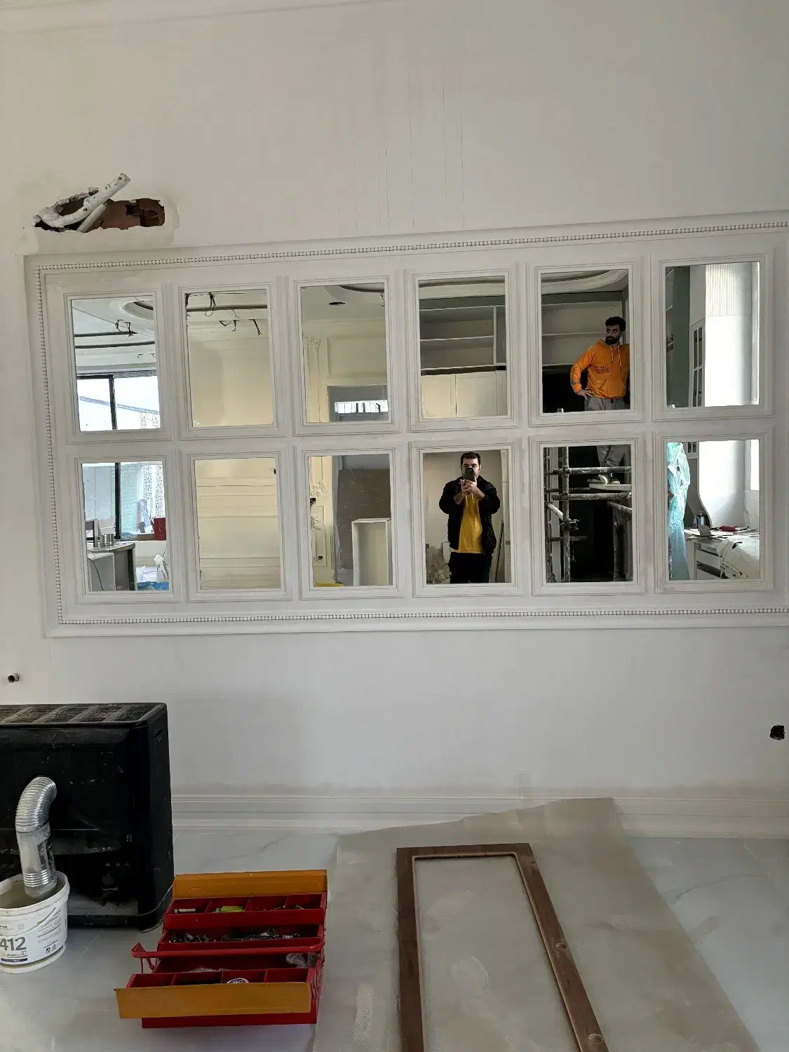 گچکاری و گچ پلیمری ضد آب|خدمات پیشه و مهارت|آمل, |دیوار