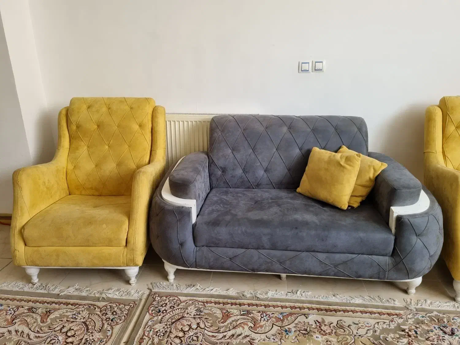 مبل هفت نفره|مبلمان خانگی و میز عسلی|شهرضا, |دیوار