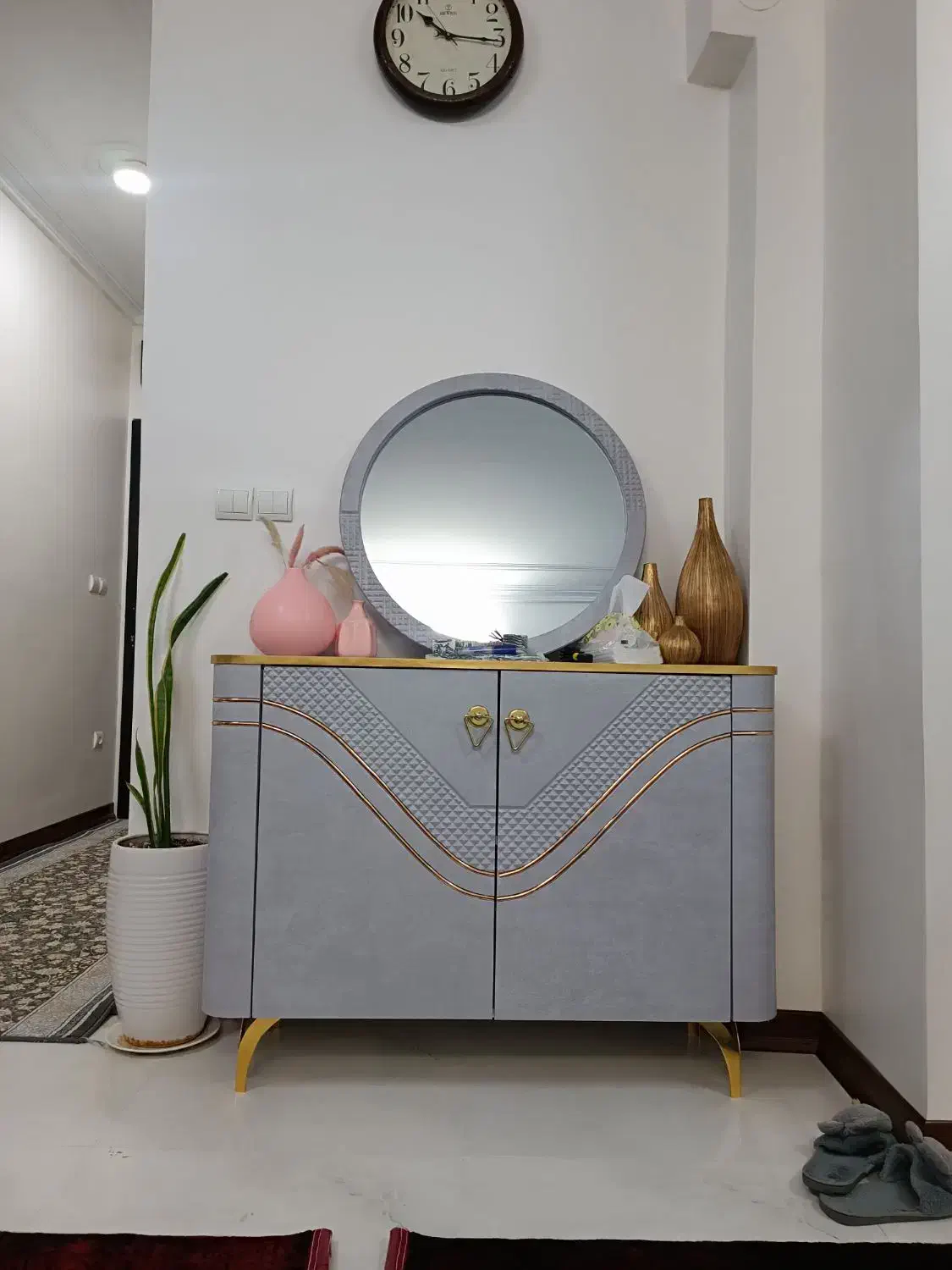 اینه کنسول سالم ارزان|بوفه، ویترین، کنسول|تهران, مسعودیه|دیوار