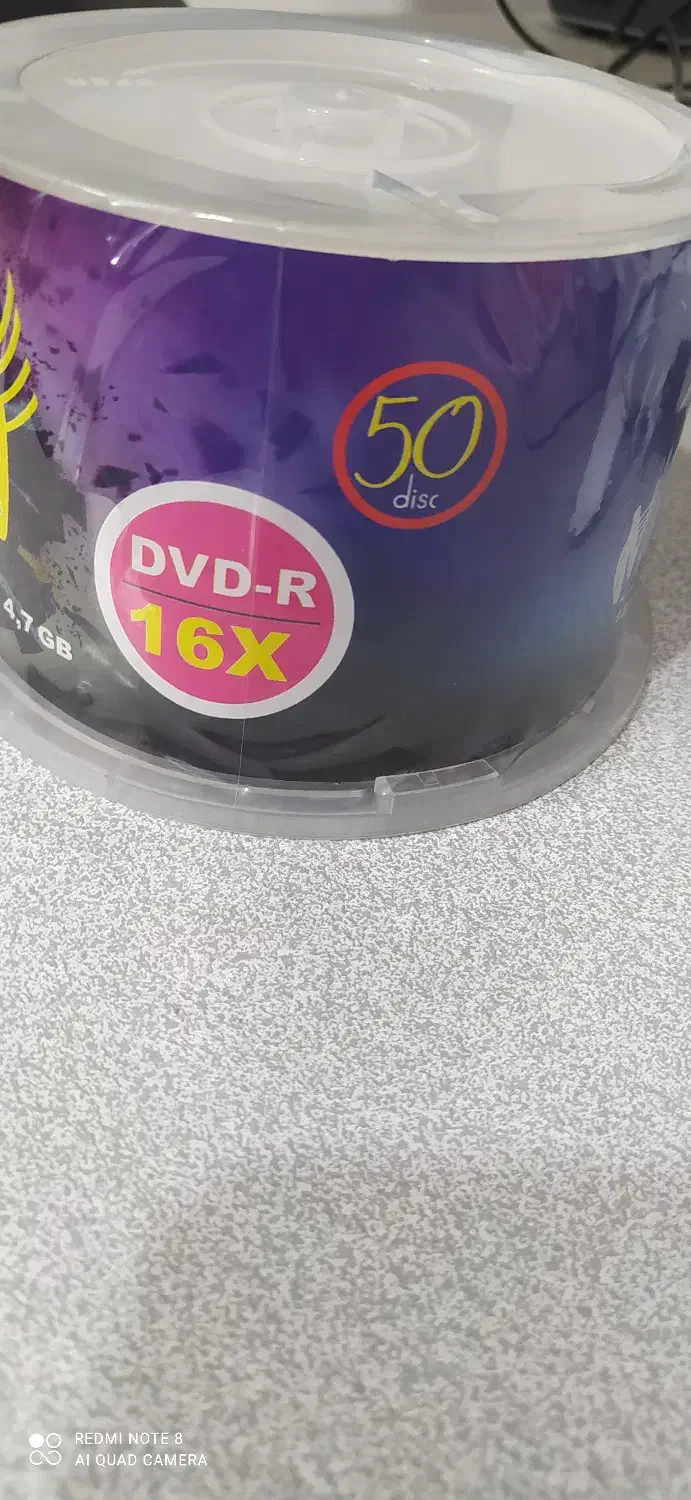 بسته ۵۰ DVD|قطعات و لوازم جانبی رایانه|اصفهان, ابر|دیوار