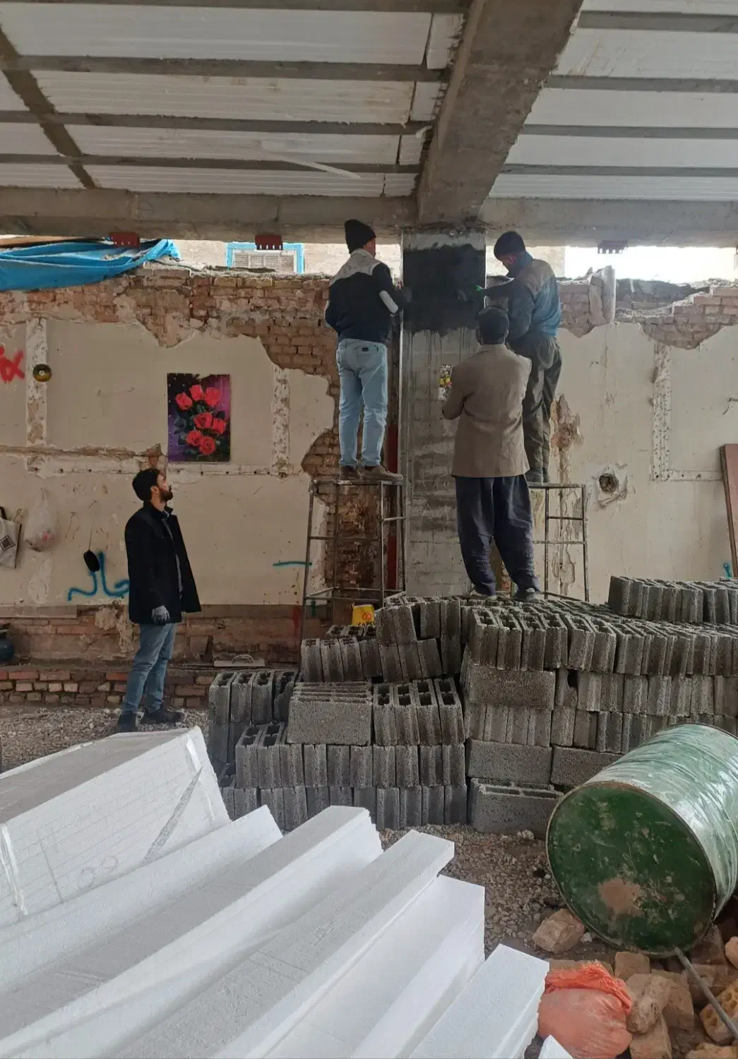 اجرای FRP مقاوم سازی سازه ها و کاشت میلگرد|خدمات پیشه و مهارت|تهران, سعادت‌آباد|دیوار