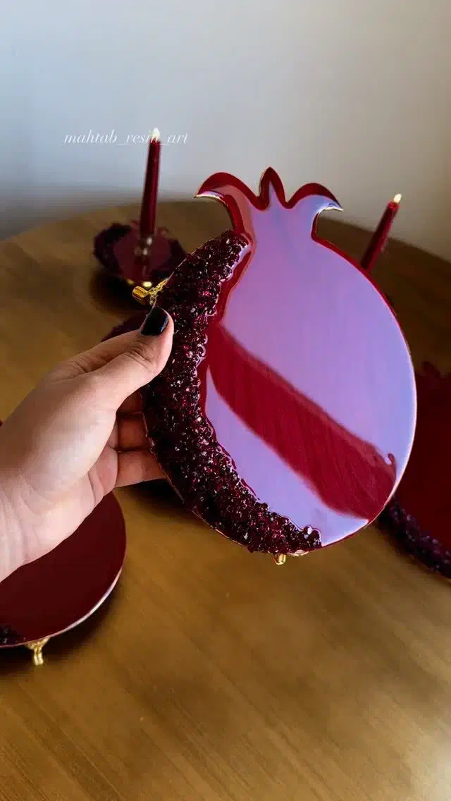 آموزش مجازی ظروف و هفتسین رزینی و یلدایی|خدمات آموزشی|گرگان, |دیوار