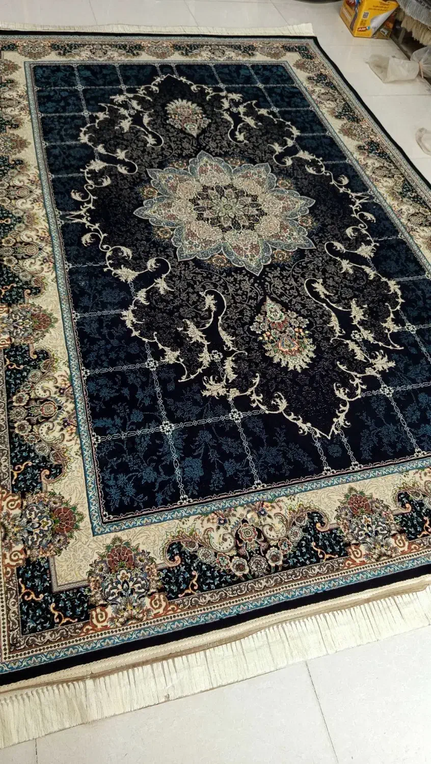 دوجفت«۴عدد»فرش۶متری|فرش|خلخال, |دیوار