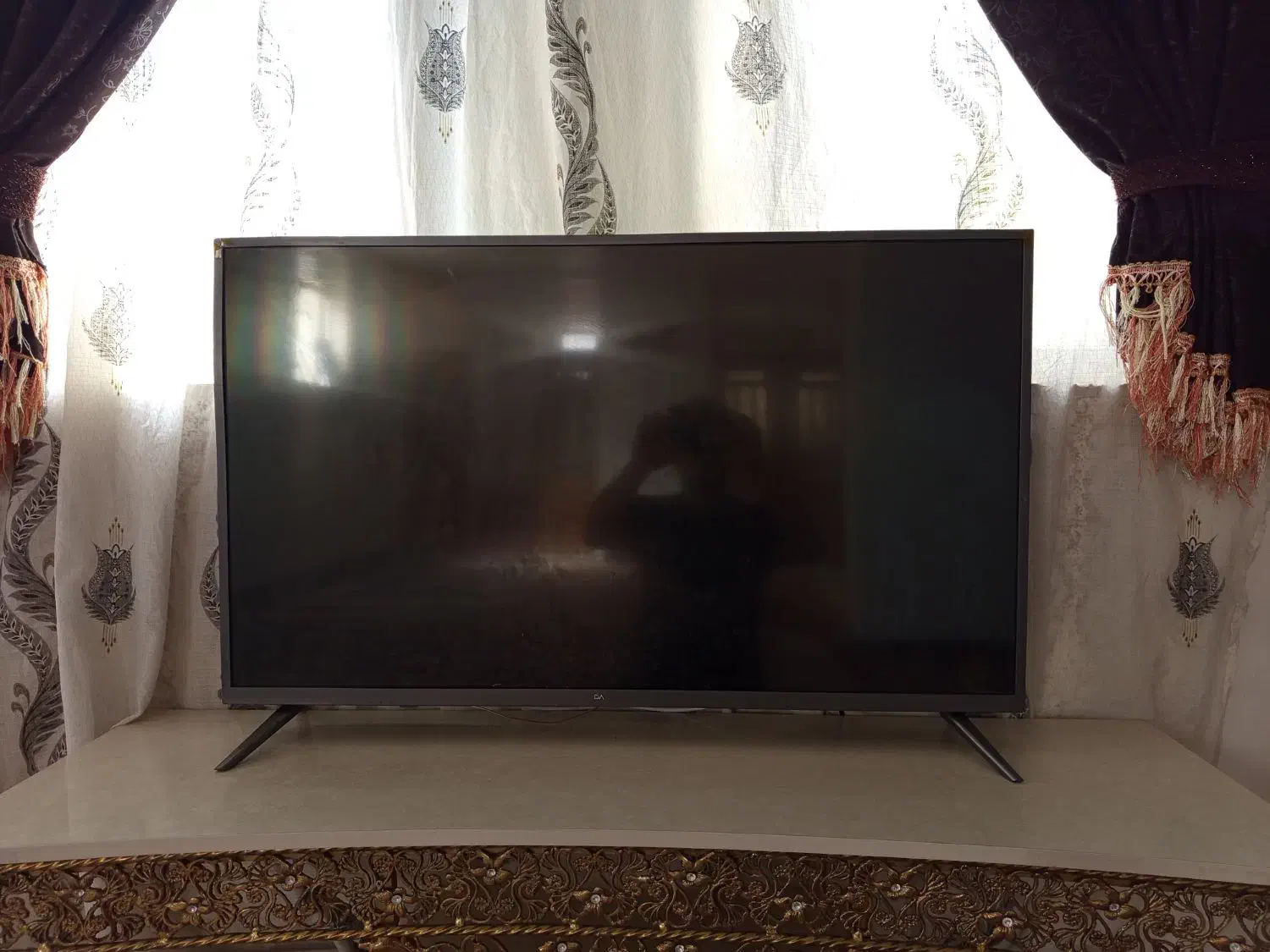 LED شکسته 43اینچ دوو|تلویزیون و پروژکتور|بروجرد, |دیوار