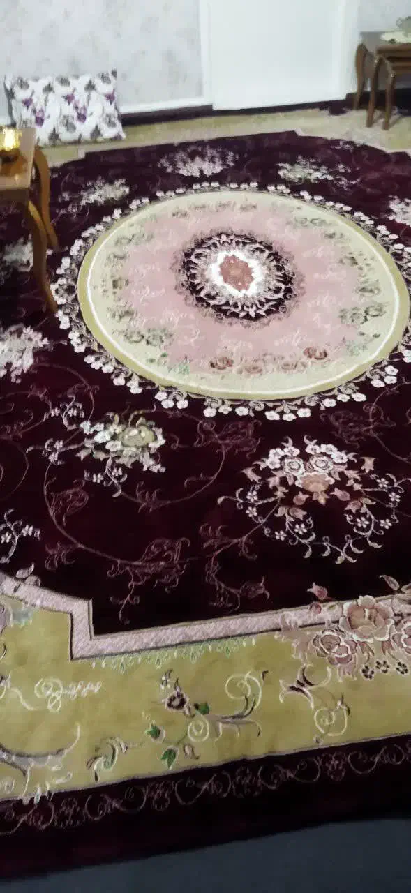 یک عدد فرش دوازده متری لاکی سالم و تمیز|فرش|رباط‌کریم, رباط‌کریم|دیوار