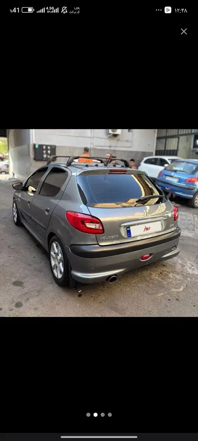 پژو ۲۰۶ مدل ۹۶ فول لوازم بدون خرج|خودرو سواری و وانت|کرج, فاز ۴ مهرشهر|دیوار