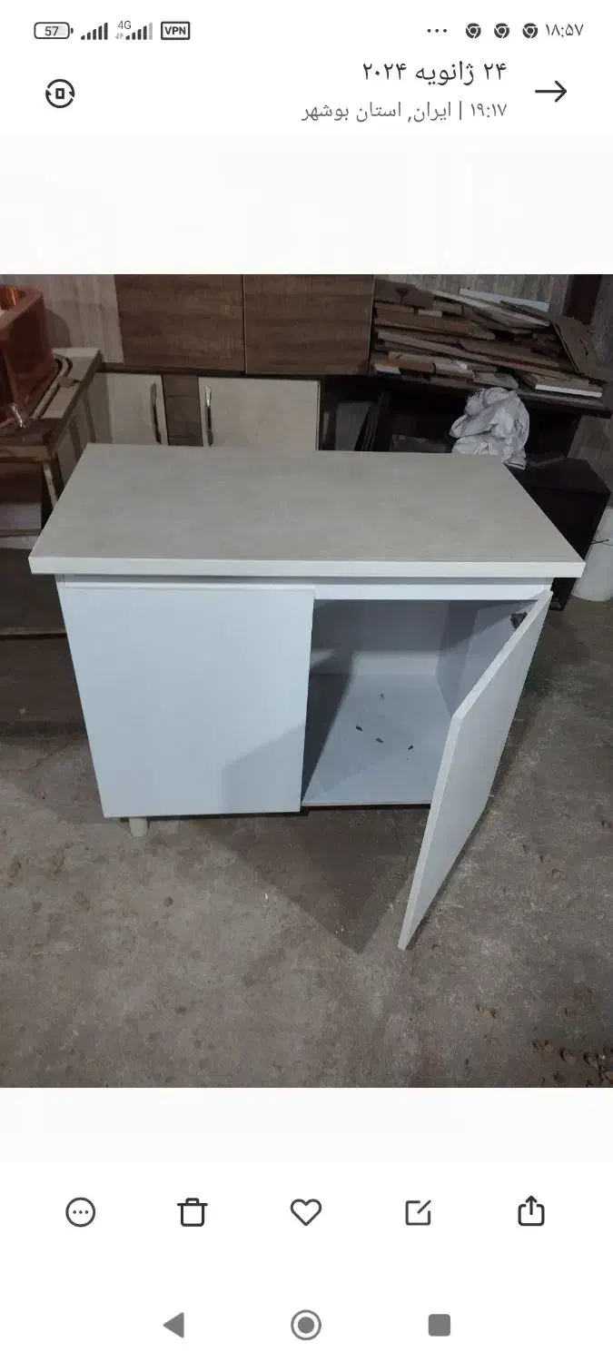 کابینت های کامل ام دی اف بابرش صفحه|مصالح و تجهیزات ساختمان|بوشهر, |دیوار