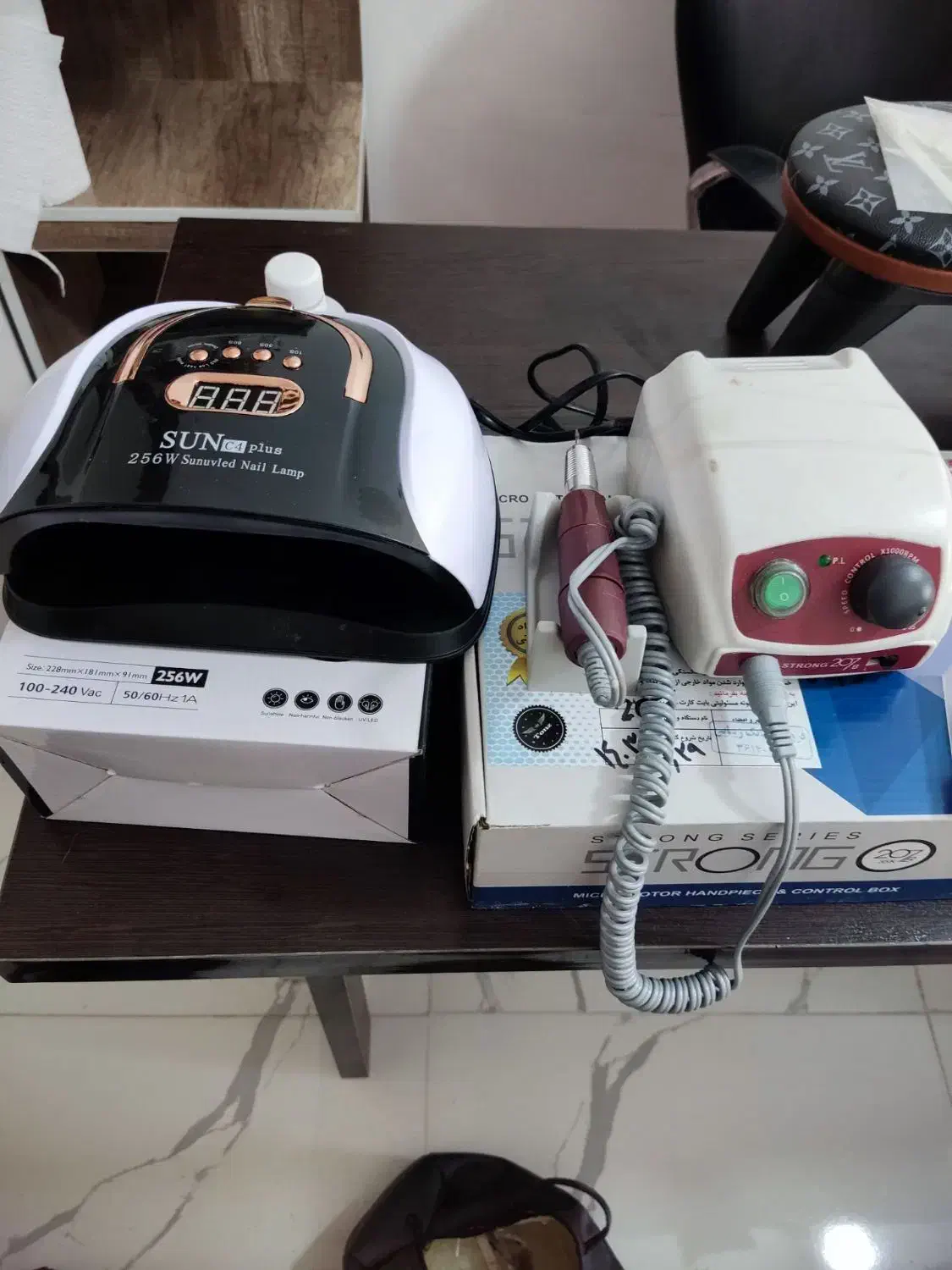 لوازم کاشت ناخن با دستگاه ها نو نو|حراج|قرچک, قشلاق جیتو|دیوار