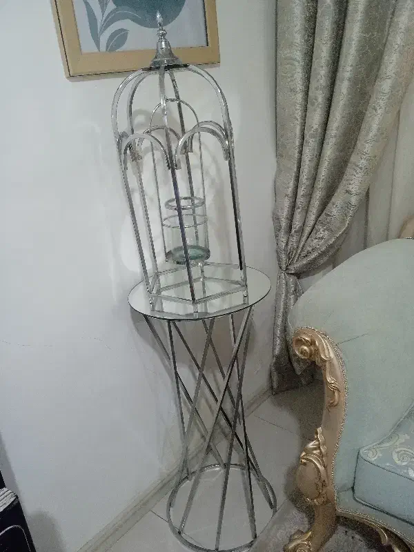 میز کنارسالنی و فانوس|مبلمان خانگی و میز عسلی|مشهد, امیریه|دیوار