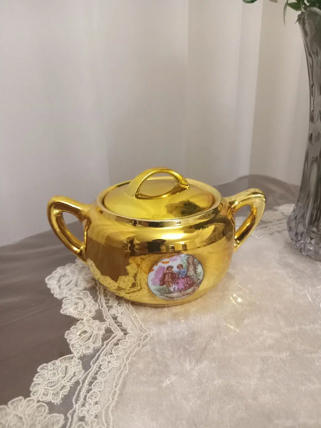 قندان طلایی|ظروف سرو و پذیرایی|مشگین شهر, |دیوار