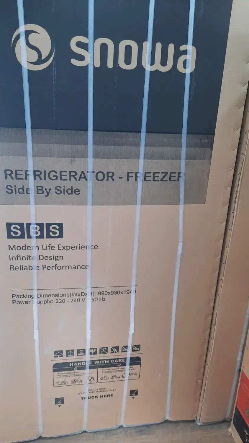 یخچال ساید ۳۵ فوت اسنوا|یخچال و فریزر|شهریار, شهرک وائین|دیوار