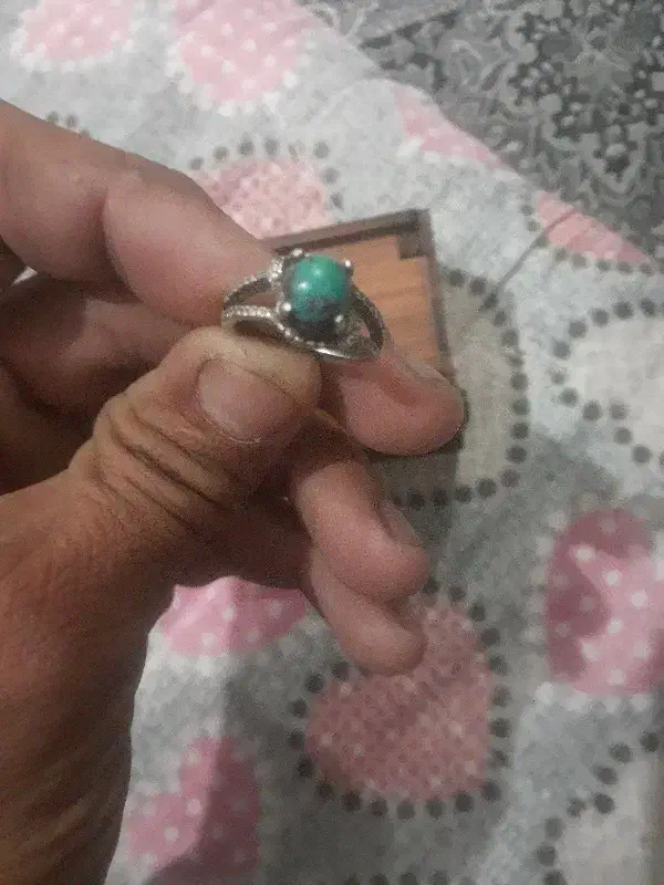 انگشتر نقره فیروزه|جواهرات|میناب, |دیوار