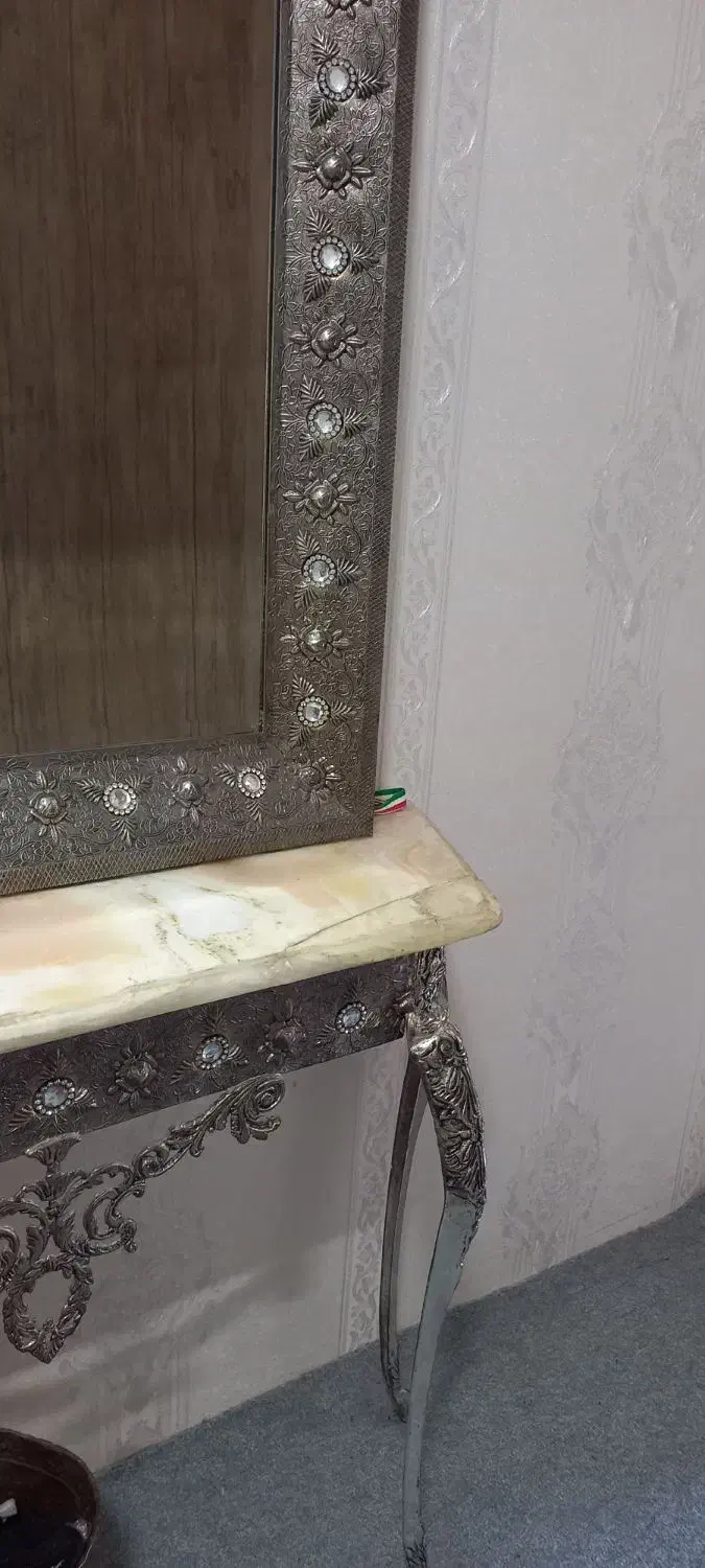آینه وکنسول برنز|مبلمان خانگی و میز عسلی|تبریز, |دیوار