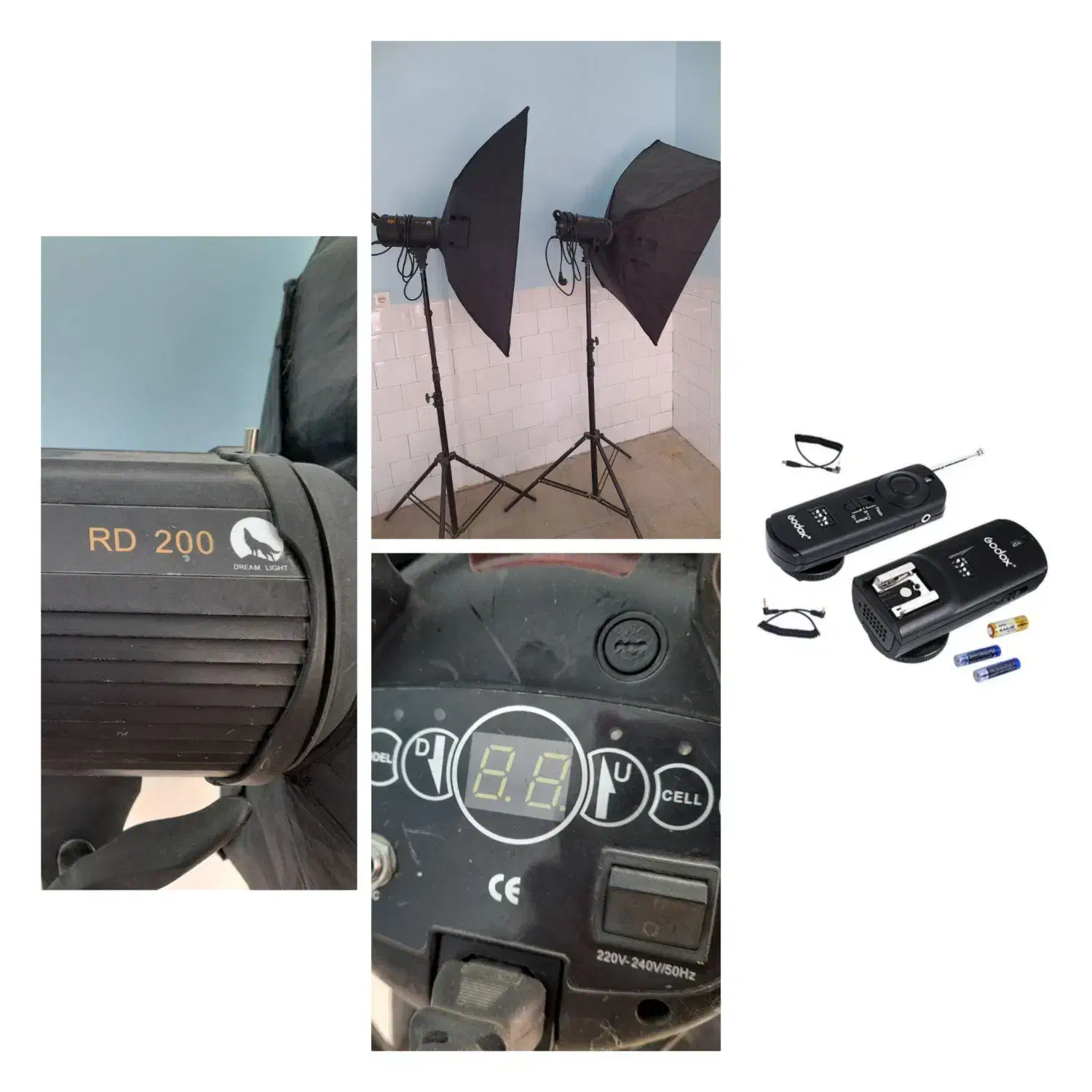 ست فلاش ۲۰۰ ژول|دوربین عکاسی و فیلمبرداری|ایلام, |دیوار