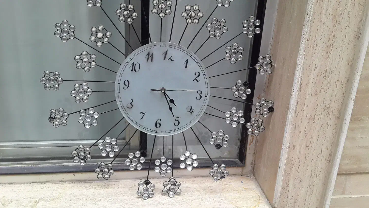 ساعت نگینی|ساعت دیواری و تزئینی|اردبیل, |دیوار