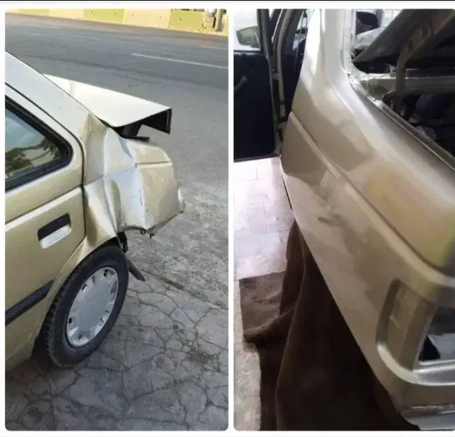 نقاشی خودرو /خدمات رنگ وبدنه خودرو/سپرسازی|خدمات موتور و ماشین|باغستان, |دیوار