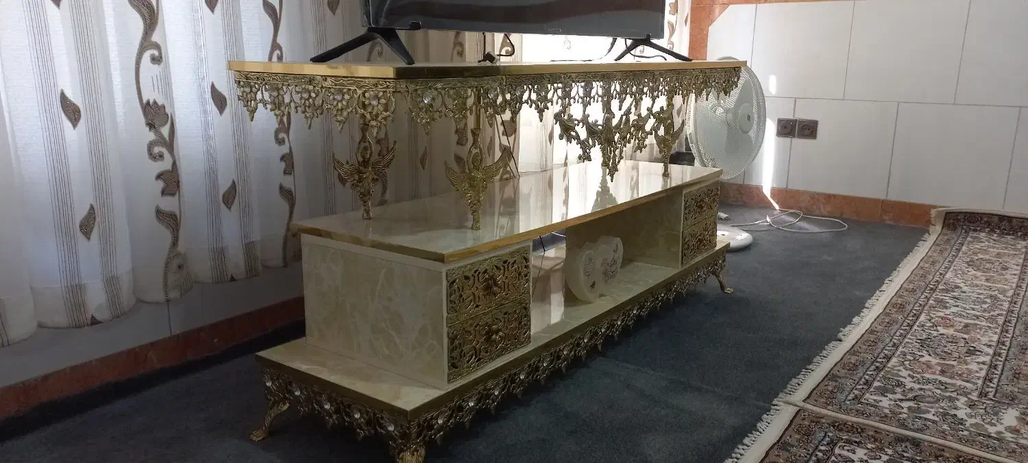 زیرتلویزیون برنجه نو|میز تلویزیون|بیجار, |دیوار