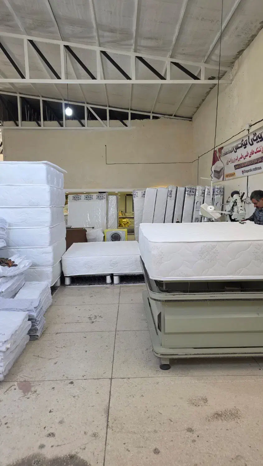 تشک های سوپر طبی فنری فنر مجزا پاکتی|تشک تختخواب|شهرکرد, |دیوار