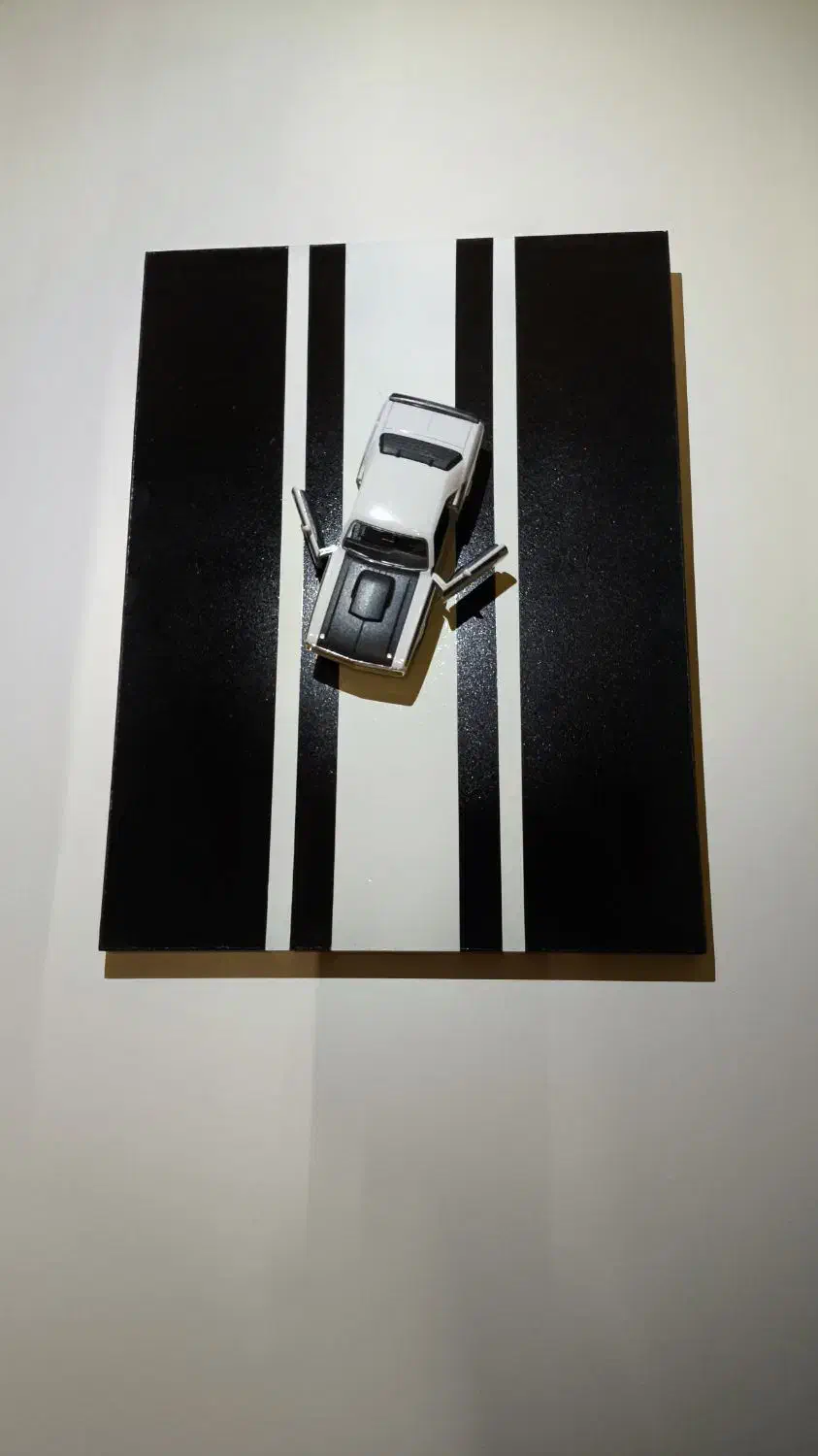 تابلو ماکت ماشین فلزی|اسباببازی|بروجرد, |دیوار