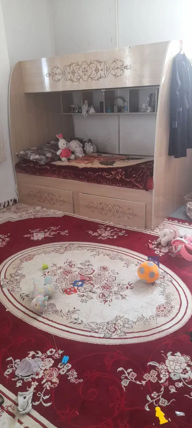 تخت دوطبقه|تخت و سرویس خواب|مشهد, کوشش|دیوار