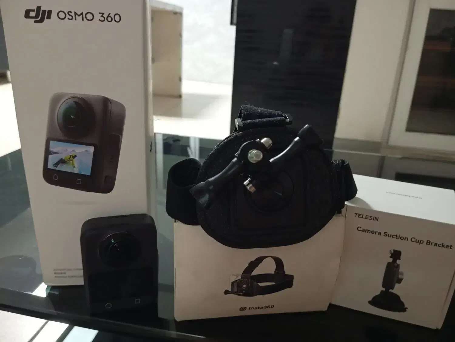 دوربین osmo 360  به همراه لوازم|دوربین عکاسی و فیلم‌برداری|تهران, جمهوری|دیوار