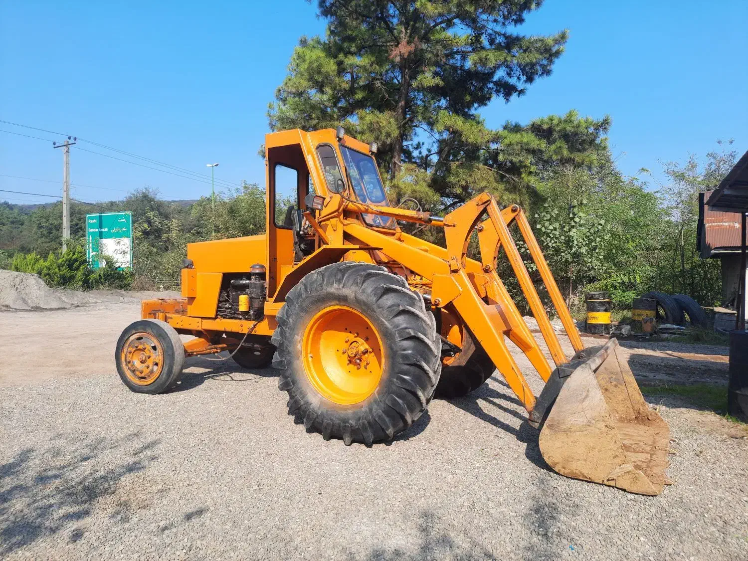 تراکتور بیلعقب مینی لودر|خودرو سنگین|سنگر, |دیوار
