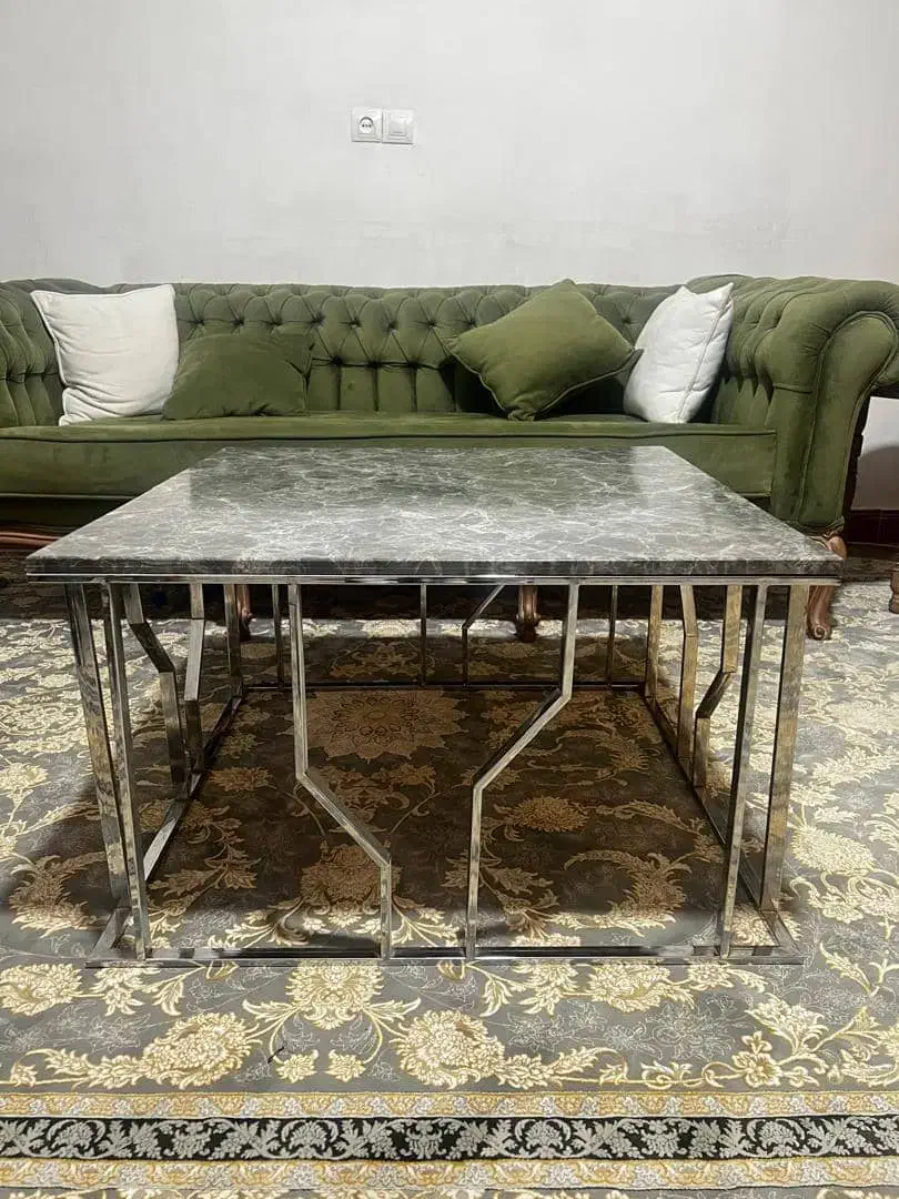 میز عسلی چهار تیکه استیل|مبلمان خانگی و میز عسلی|بومهن, |دیوار