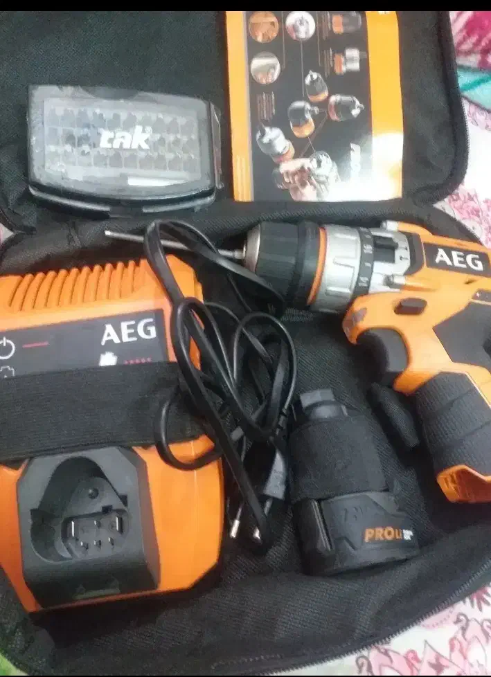 دریل شارژیAEG|ابزارآلات|زابل, |دیوار