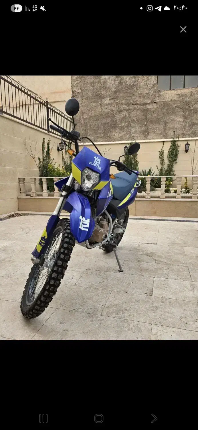 موتور سیکلت تریل t4|موتورسیکلت|بهار, |دیوار