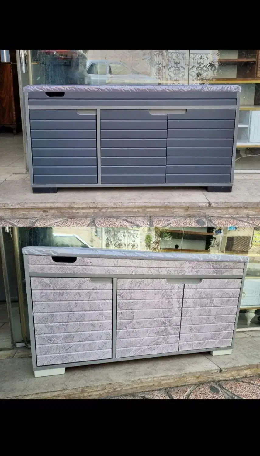 جاکفشی مدل نشیمنی|جاکفشی، کمد، دراور|رشت, دباغیان|دیوار